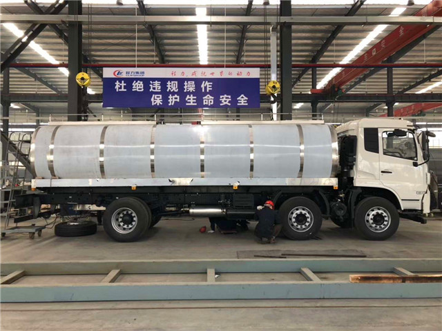 东风天锦20方鲜奶运输车|牛奶运输车|饮用水运输车